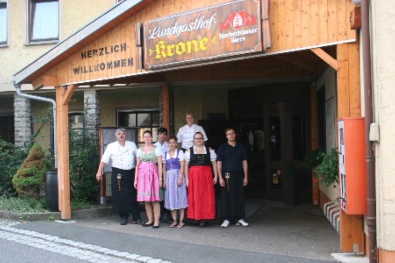 Landgasthof Zur Krone Krautheim Exterior photo